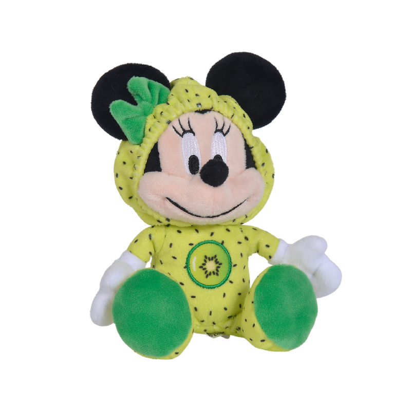  minnie souris peluche kiwi vert 15 cm 